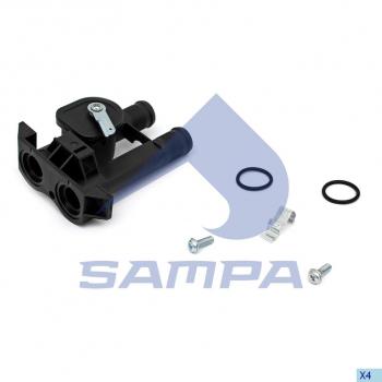 1 469 р. Кран RENAULT Premium отопителя SAMPA SAMPA 052.078  с доставкой в г. Майкоп. Увеличить фотографию 1