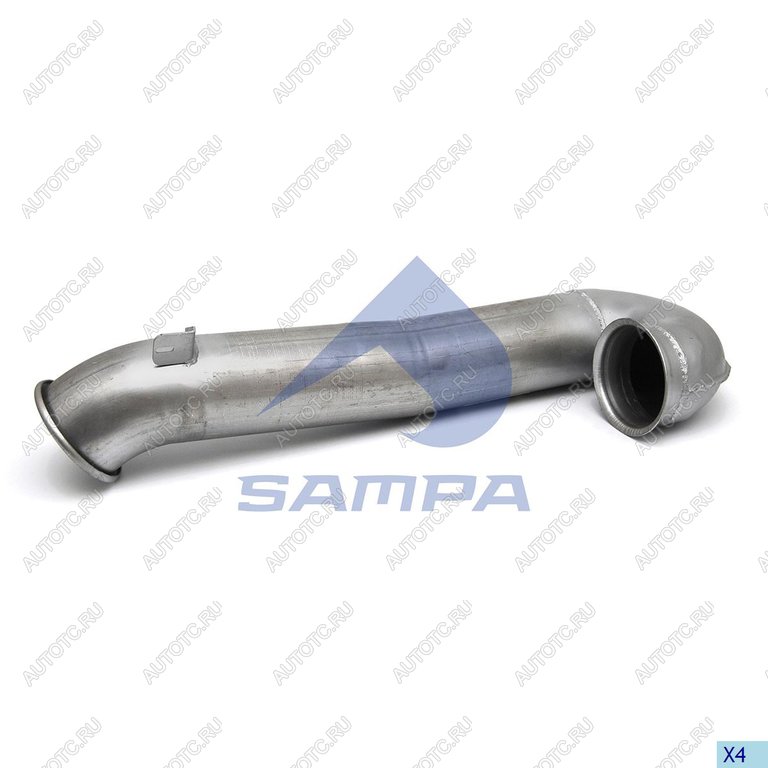 8 849 р. Глушитель DAF (ЕВРО-5) SAMPA SAMPA 052.189  с доставкой в г. Майкоп