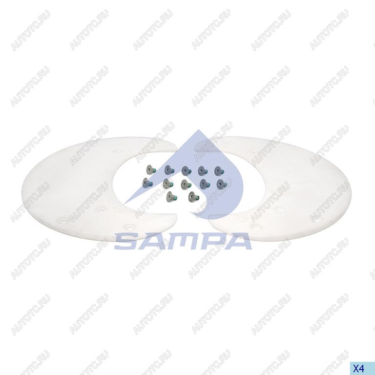 7 399 р. Ремкомплект седельного устройства SAMPA SAMPA 096.506  с доставкой в г. Майкоп
