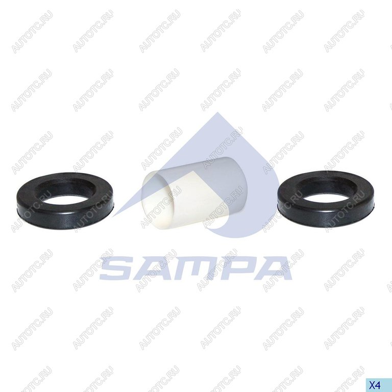 1 479 р. Ремкомплект V.ORLANDI сцепного устройства SAMPA SAMPA 096.589  с доставкой в г. Майкоп
