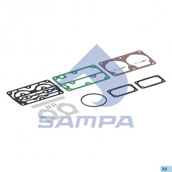1 699 р. Ремкомплект RENAULT Magnum компрессора (прокладки,клапаны) SAMPA SAMPA 096.712  с доставкой в г. Майкоп. Увеличить фотографию 1