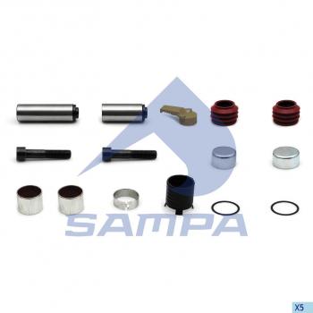 1 379 р. Ремкомплект суппорта SAF (SBS2220,направляющие) SAMPA SAMPA 096.964  с доставкой в г. Майкоп. Увеличить фотографию 1
