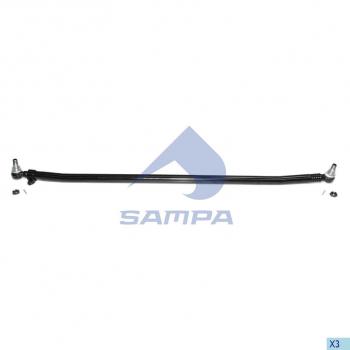 7 999 р. Тяга рулевая SCANIA 4 series поперечная L=1743мм SAMPA SAMPA 097.058-01  с доставкой в г. Майкоп. Увеличить фотографию 1