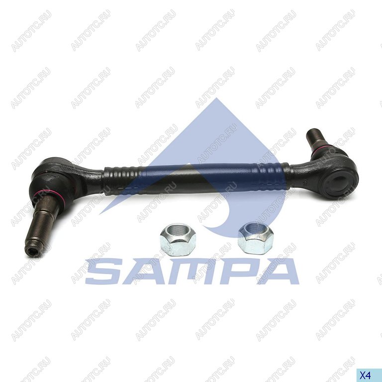 3 899 р. Тяга стабилизатора VOLVO FH,FM заднего SAMPA SAMPA 097.1026-01  с доставкой в г. Майкоп