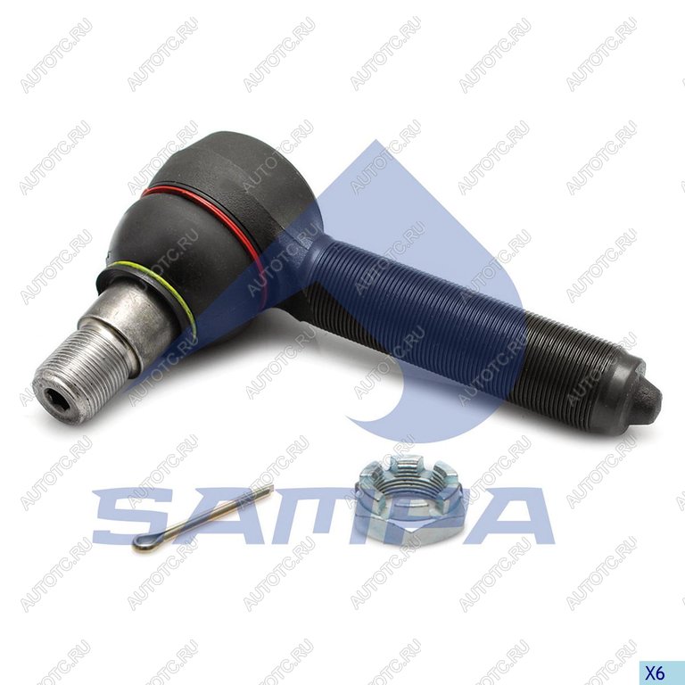 1 279 р. Наконечник рулевой тяги VOLVO RENAULT SAMPA SAMPA 097.1080-01  с доставкой в г. Майкоп