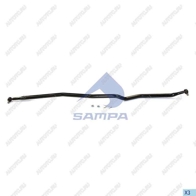 12 399 р. Тяга рулевая SCANIA поперечная L=2783мм SAMPA SAMPA 097.237-01  с доставкой в г. Майкоп