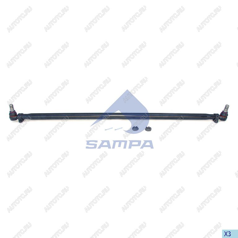 7 399 р. Тяга рулевая MERCEDES поперечная L=1625мм SAMPA SAMPA 097.273-01  с доставкой в г. Майкоп