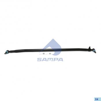7 349 р. Тяга рулевая MAN поперечная L=1650мм SAMPA SAMPA 097.348-01  с доставкой в г. Майкоп. Увеличить фотографию 1