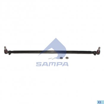 6 549 р. Тяга рулевая MERCEDES поперечная L=1532мм SAMPA SAMPA 097.411-01  с доставкой в г. Майкоп. Увеличить фотографию 1