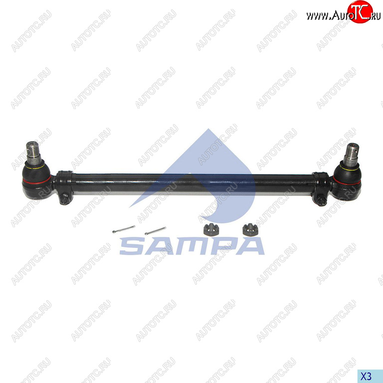 4 999 р. Тяга рулевая MAN поперечная SAMPA SAMPA 097.507-01  с доставкой в г. Майкоп
