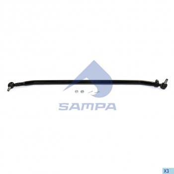 8 999 р. Тяга рулевая RENAULT поперечная L=1758 SAMPA SAMPA 097.549-01  с доставкой в г. Майкоп. Увеличить фотографию 1