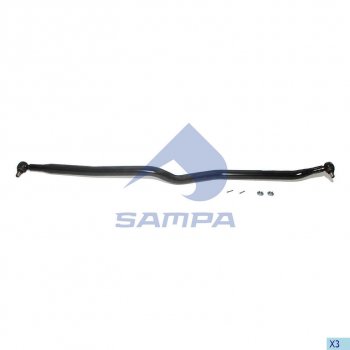8 549 р. Тяга рулевая SCANIA продольная L=1921мм SAMPA SAMPA 097.762-01  с доставкой в г. Майкоп. Увеличить фотографию 1