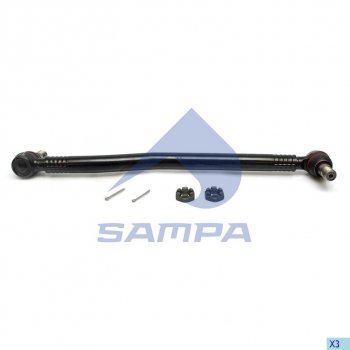 4 599 р. Тяга рулевая MERCEDES продольная L=711мм SAMPA SAMPA 097.786-01  с доставкой в г. Майкоп. Увеличить фотографию 1