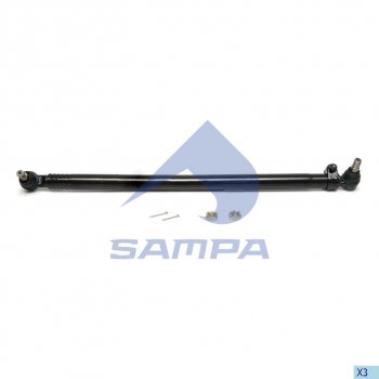 4 199 р. Тяга рулевая MAN продольная L=820мм SAMPA SAMPA 097.803-01  с доставкой в г. Майкоп. Увеличить фотографию 1