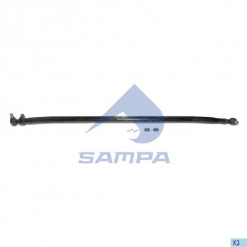 7 399 р. Тяга рулевая MAN поперечная L=1680 SAMPA SAMPA 097.809-01  с доставкой в г. Майкоп. Увеличить фотографию 1