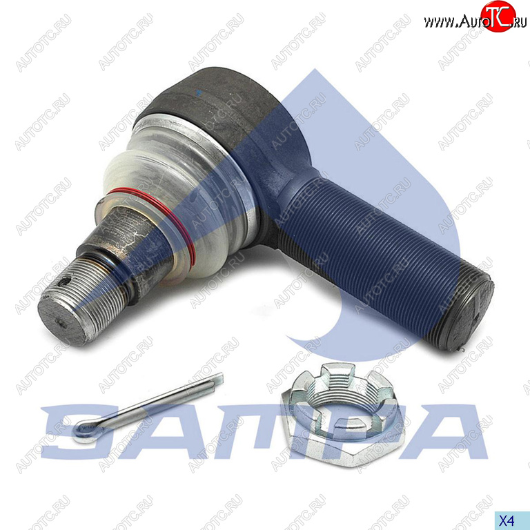 2 799 р. Наконечник рулевой тяги SAF (M38х1.5M30х1.5,L=135) SAMPA SAMPA 097.813-01  с доставкой в г. Майкоп