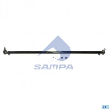 2 479 р. Тяга рулевая RENAULT Kerax поперечная L=1657мм SAMPA SAMPA 097.823-01  с доставкой в г. Майкоп. Увеличить фотографию 1