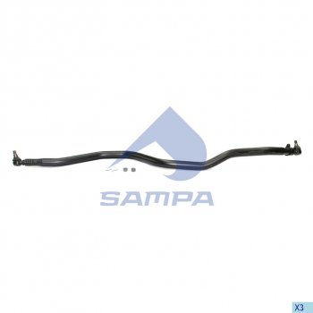 14 999 р. Тяга рулевая VOLVO FH,FM продольная L=2139мм SAMPA SAMPA 097.830-01 SAMPA 097.830-01  с доставкой в г. Майкоп. Увеличить фотографию 1