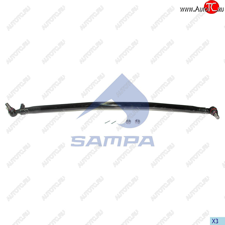 9 899 р. Тяга рулевая VOLVO поперечная SAMPA SAMPA 097.835-01  с доставкой в г. Майкоп