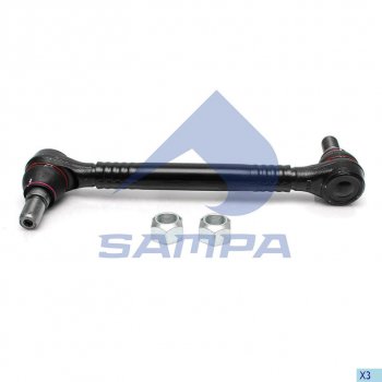 3 299 р. Тяга стабилизатора VOLVO FH12 заднего SAMPA SAMPA 097.861-01  с доставкой в г. Майкоп. Увеличить фотографию 1