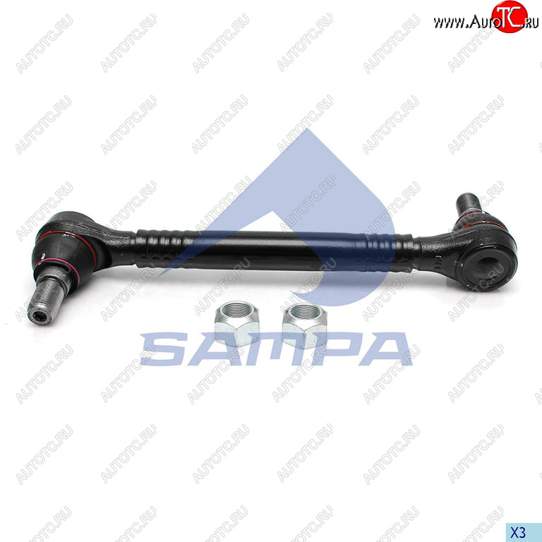 3 299 р. Тяга стабилизатора VOLVO FH12 заднего SAMPA SAMPA 097.861-01  с доставкой в г. Майкоп