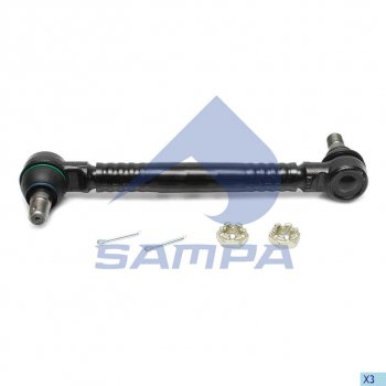 2 199 р. Стойка стабилизатора VOLVO RENAULT заднего (L=380) SAMPA SAMPA 097.866-01  с доставкой в г. Майкоп. Увеличить фотографию 1