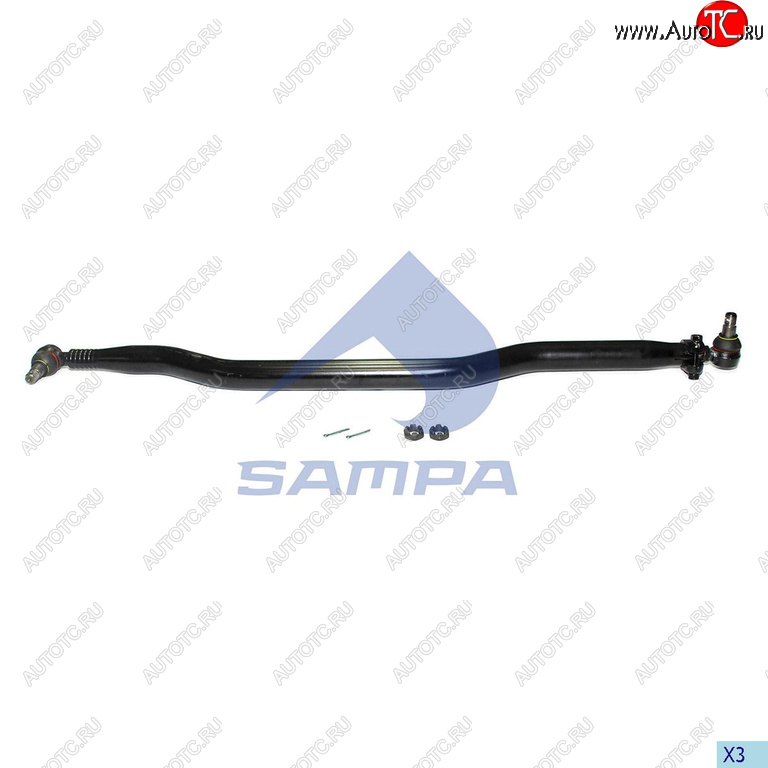 10 799 р. Тяга рулевая IVECO поперечная L=1485 SAMPA SAMPA 097.873-01  с доставкой в г. Майкоп