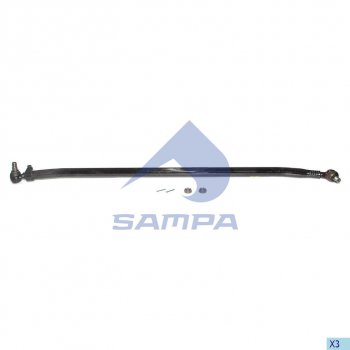 8 699 р. Тяга рулевая SCANIA поперечная L=1743мм SAMPA SAMPA 097.910-01  с доставкой в г. Майкоп. Увеличить фотографию 1