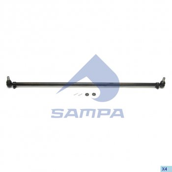 6 899 р. Тяга рулевая RENAULT Premium VOLVO FE поперечная L=1676мм SAMPA SAMPA 097.925-01  с доставкой в г. Майкоп. Увеличить фотографию 1