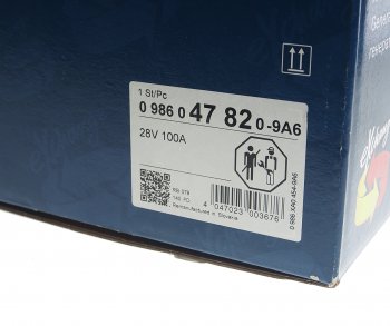 35 999 р. Генератор SCANIA 28В 100А BOSCH BOSCH 0986047820 BOSCH 0986047820  с доставкой в г. Майкоп. Увеличить фотографию 6