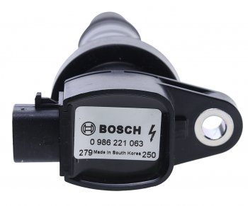 3 899 р. Катушка зажигания HYUNDAI Solaris (10-),i20,i30 KIA Ceed,Rio (11-) (1.41.6) BOSCH BOSCH 0986221063  с доставкой в г. Майкоп. Увеличить фотографию 3