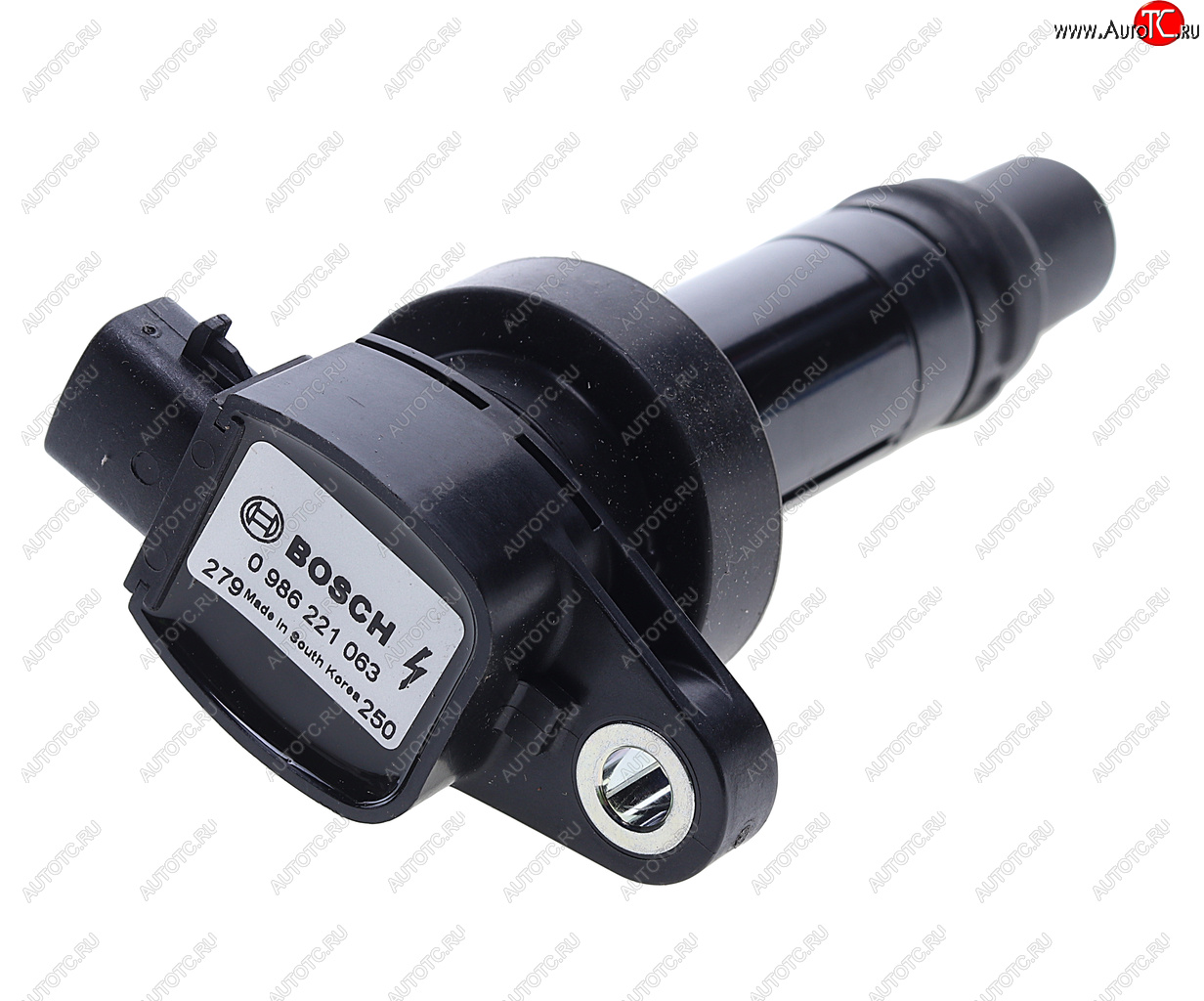 3 899 р. Катушка зажигания HYUNDAI Solaris (10-),i20,i30 KIA Ceed,Rio (11-) (1.41.6) BOSCH BOSCH 0986221063  с доставкой в г. Майкоп