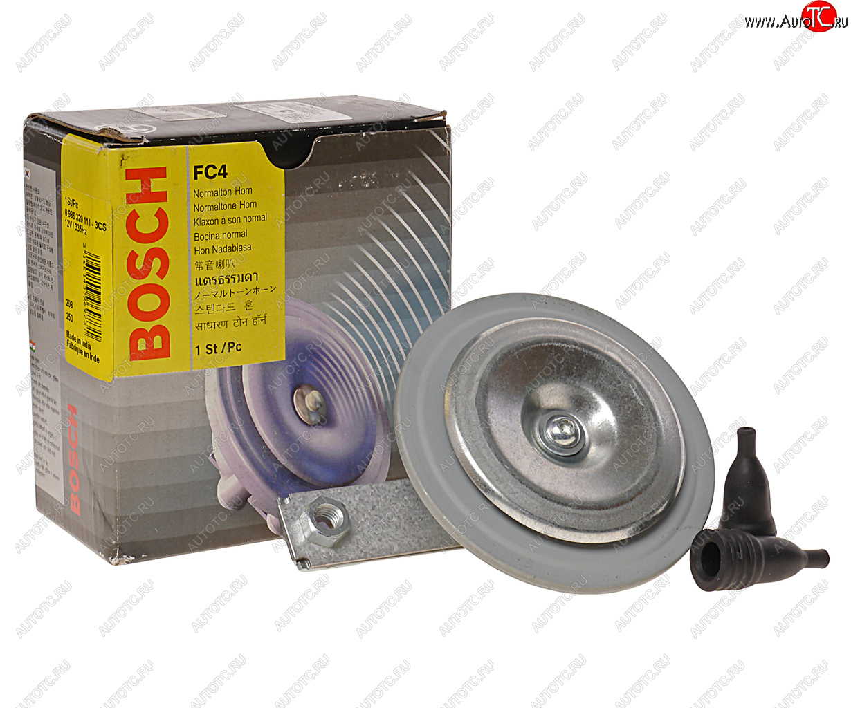 1 459 р. Сигнал звуковой 12V электропневматический гальванизированный BOSCH BOSCH 0986320111 BOSCH 0986320111  с доставкой в г. Майкоп