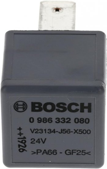 1 949 р. Реле DAF SCANIA VOLVO универсальное BOSCH BOSCH 0986332080  с доставкой в г. Майкоп. Увеличить фотографию 2