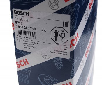 2 799 р. Провод высоковольтный FIAT Tempra (90-93) комплект BOSCH BOSCH 0986356718  с доставкой в г. Майкоп. Увеличить фотографию 4