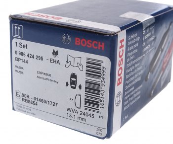 1 779 р. Колодки тормозные задние BOSCH Mazda 6 GG седан рестайлинг (2005-2008)  с доставкой в г. Майкоп. Увеличить фотографию 3