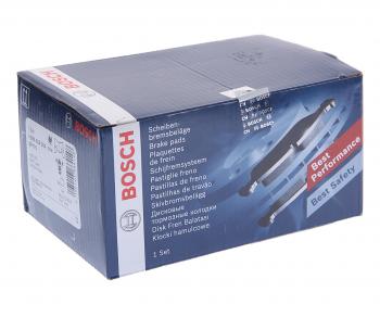 2 279 р. Колодки тормозные передние (4шт.) BOSCH Skoda Octavia A5 дорестайлинг универсал (2004-2008)  с доставкой в г. Майкоп. Увеличить фотографию 3
