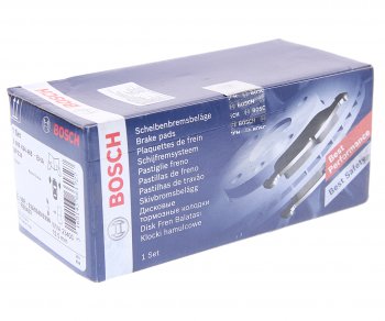 1 499 р. Колодки тормозные передние (4шт.) BOSCH Suzuki Baleno (1999-2002)  с доставкой в г. Майкоп. Увеличить фотографию 3