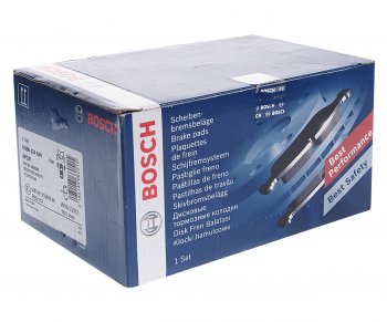3 999 р. Колодки тормозные передние (4шт.) BOSCH Volvo S60 RS,RH седан дорестайлинг (2000-2004)  с доставкой в г. Майкоп. Увеличить фотографию 2