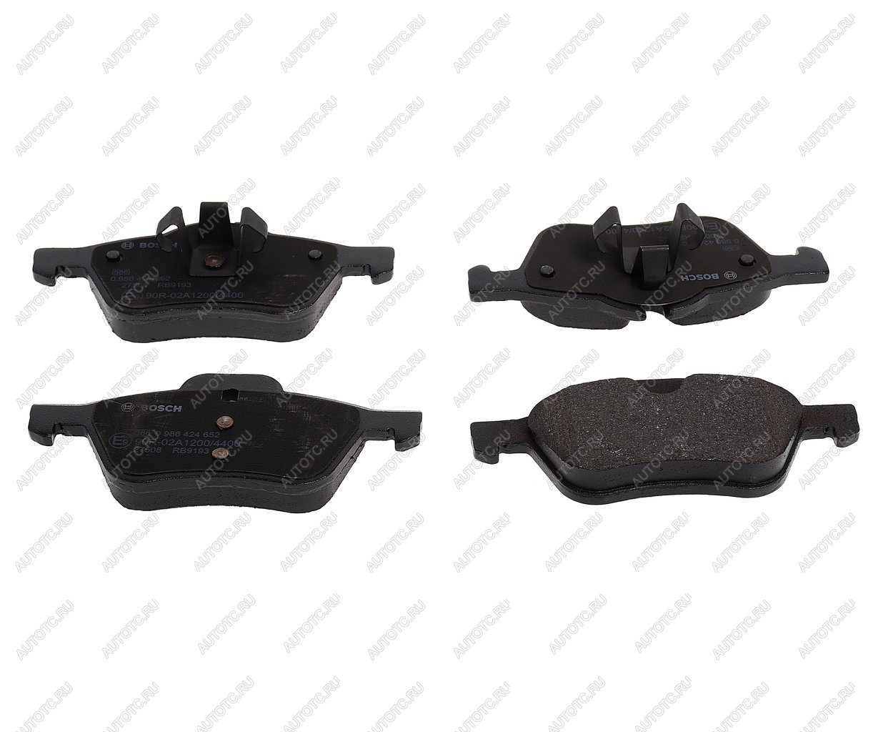 2 799 р. Колодки тормозные MINI Cooper (01-) передние (4шт.) BOSCH BOSCH 0986424652  с доставкой в г. Майкоп