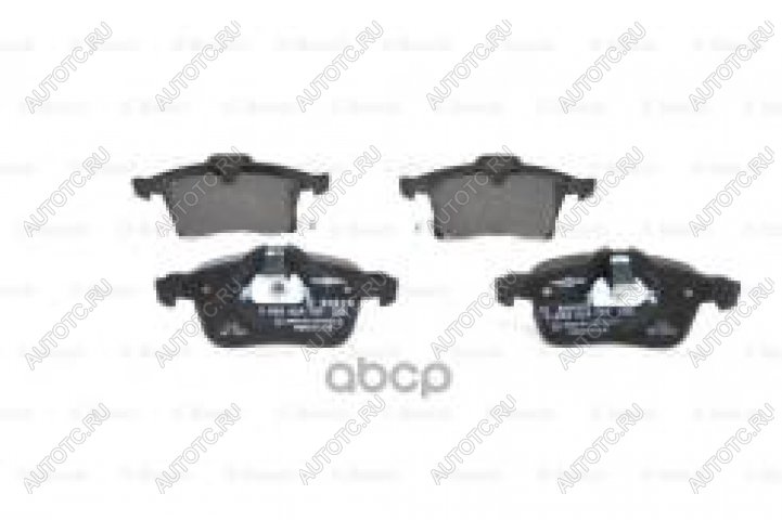 2 499 р. Колодки тормозные передние с датчиком (4шт.) BOSCH Opel Astra H седан дорестайлинг (2004-2007)  с доставкой в г. Майкоп
