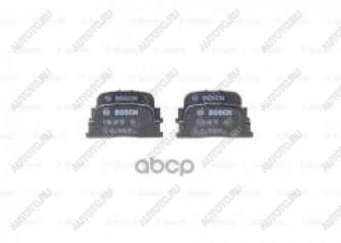1 469 р. Колодки тормозные задние (4шт.) BOSCH Toyota Corolla E120 хэтчбек 5 дв. дорестайлинг (2000-2004)  с доставкой в г. Майкоп