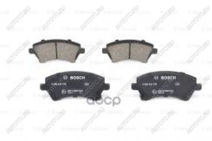 2 999 р. Колодки тормозные передние (4шт.) BOSCH Toyota Corolla E120 универсал рестайлинг (2004-2007)  с доставкой в г. Майкоп