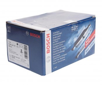 4 599 р. Колодки тормозные задние R18 (4шт.) BOSCH Porsche Cayenne 955 (2002-2006)  с доставкой в г. Майкоп. Увеличить фотографию 2
