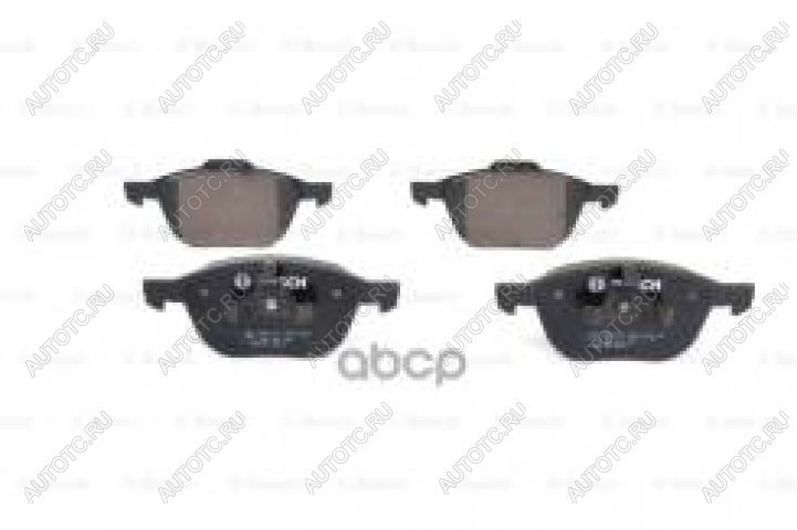 2 999 р. Колодки тормозные передние (4шт.) BOSCH Mazda 3/Axela BP хэтчбэк (2019-2025)  с доставкой в г. Майкоп