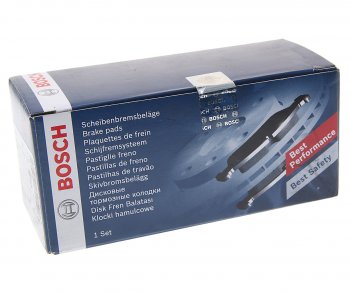 2 299 р. Колодки тормозные передние (4шт.) BOSCH Suzuki Swift ZC дорестайлинг, хэтчбэк 5 дв. (2003-2008)  с доставкой в г. Майкоп. Увеличить фотографию 3