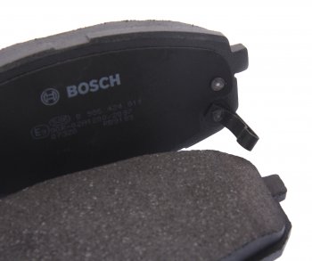 1 679 р. Колодки тормозные передние (4шт.) BOSCH KIA Ceed 1 ED дорестайлинг, хэтчбэк 5 дв. (2006-2010)  с доставкой в г. Майкоп. Увеличить фотографию 2