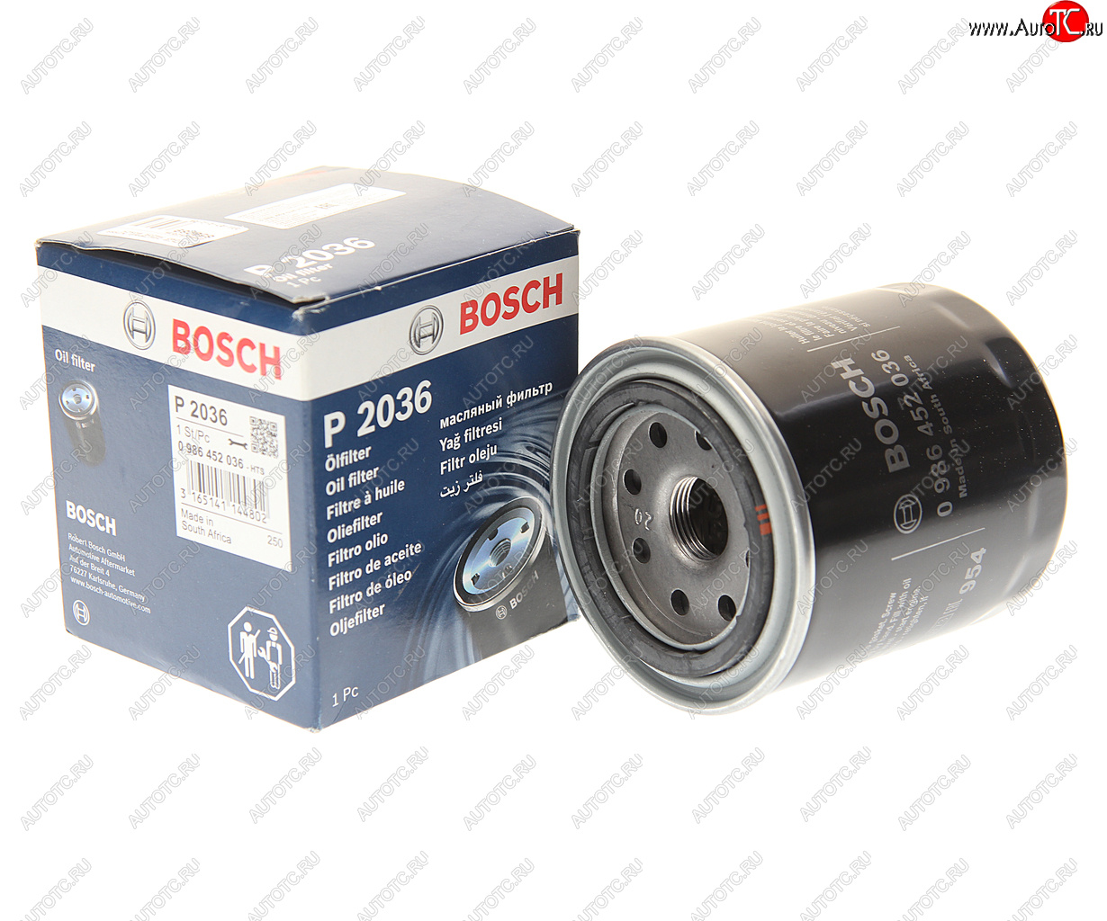 529 р. Фильтр масляный NISSAN FORD MAZDA BOSCH BOSCH 0986452036 BOSCH 0986452036  с доставкой в г. Майкоп
