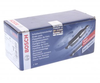 1 989 р. Колодки тормозные передние (4шт.) BOSCH Opel Frontera B 3 дв. дорестайлинг (1998-2001)  с доставкой в г. Майкоп. Увеличить фотографию 3