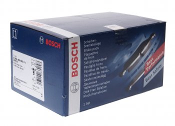 2 199 р. Колодки тормозные передние (4шт.) BOSCH Ford Mondeo Mk2,BFP  седан (1996-2000)  с доставкой в г. Майкоп. Увеличить фотографию 2